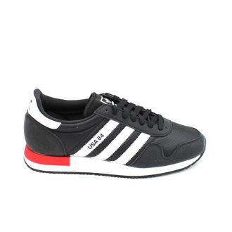 adidas Technische Stoffen Sneaker met Su&egrave;de Inzetstukken - Heren - Skateschoenen - Zwart - 46 EU - Su&egrave;de - Fitness