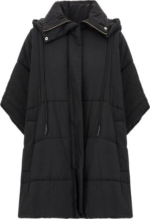 Erika Cavallini Semi Couture Down Jacket - Dames - Gewatteerde jassen - Zwart - Xs/S - Jassen
