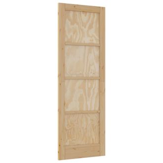 vidaXL Puerta Interior 73,5 X 211 Cm Madera Contrachapada Natural Vidaxl