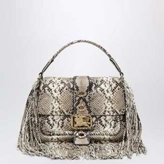 Burberry Small Rider shoulder bag in printed leather