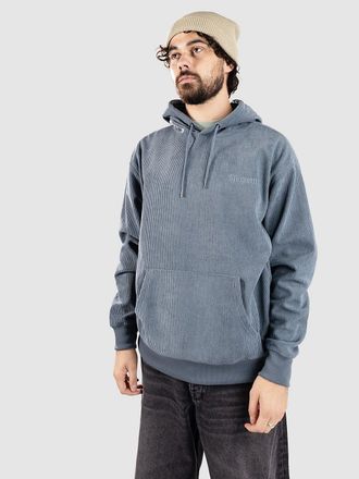 Element Serif Corduroy Po Hoodie blau