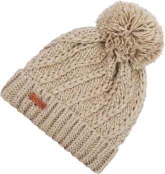 Protest Prtpaisley24 Beanie Mütze für Damen | beige