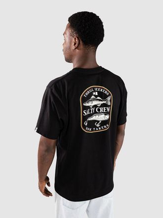 Salty Crew Baited Classic T-Shirt schwarz