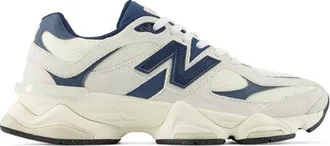 New Balance Unisex 9060 en Azul/Beige, Gamuza/Malla, Talla 37.5
