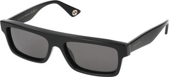 Gucci Stijlvolle Zonnebril - Heren - Zonnebrillen - Zwart - ONE Size - Accessoires