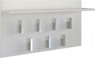 Topeshop Hucoco - Carmen - Pr&aacute;ctico Perchero Con Balda - 7 Ganchos - Tableta Pr&aacute;ctica - 40x70x20