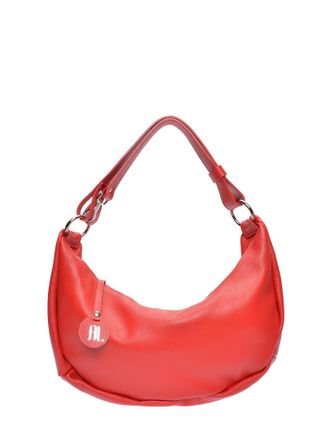 Anna Luchini Rood Rundleer Tas