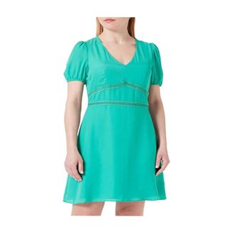 Nafnaf Short Dresses, female, Green, S, Short Dresses