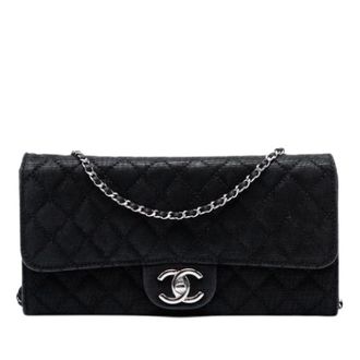 Chanel Pre-owned Flap Bag - Dames - Pre-owned - Zwart - Maat: ONE Size Leer