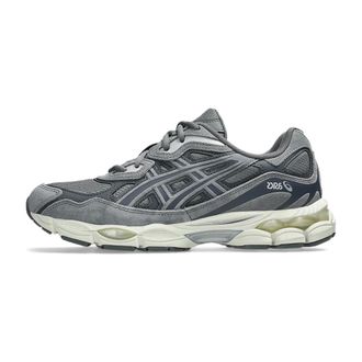 Asics Asics, Sneakers, male, Gray, Size: 7 1/2 US Gel-Nyc Steel Grey Sneakers