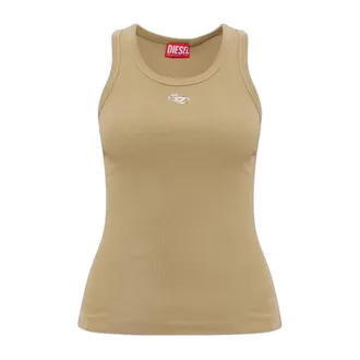 Diesel Tops, Dames, Groen, M, Katoen, T-Anki-Od Top