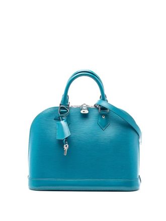 Louis Vuitton 2013 Epi Alma PM satchel - Blue