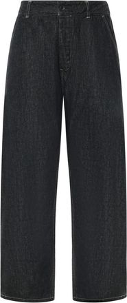 STUDIO NICHOLSON Minard Jean - Heren - Jeans - Zwart - Maat: M Katoen