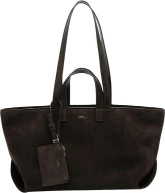 A.P.C. Le Drummer Bag - Dames - Shoppers - Bruin - ONE Size - Katoen - Tassen
