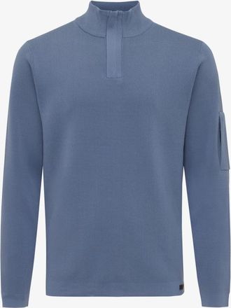 Genti Half zip cool dry | Lichtblauw