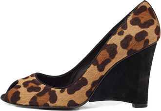 Stuart Weitzman Pumps con stampa 100mm - Marrone
