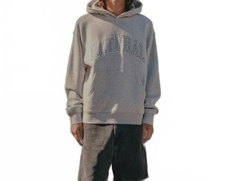 Museum of Peace and Quiet Natural Hoodie In Ash Grey