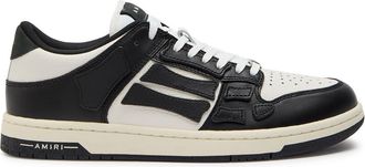 Amiri Skel Panelled Leather Sneakers - Black - 44 (IT44 / UK10)