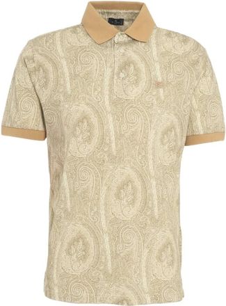 Etro Hombre, Camisetas, Beige, Talla: L