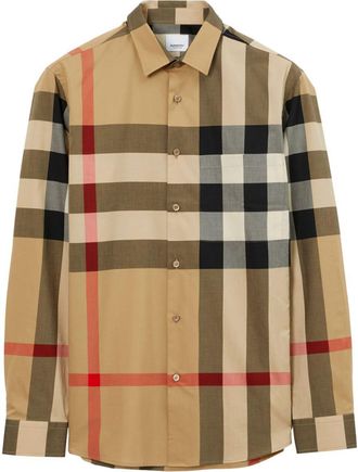 Burberry Check Cotton Shirt