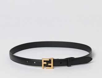 Fendi Cintura FF Fendi in pelle