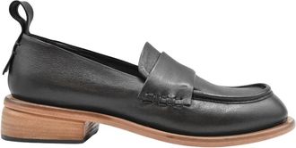 Ernesto Dolani Loafers - Dames - Loafers - Zwart - 37 EU - Leer - Schoenen