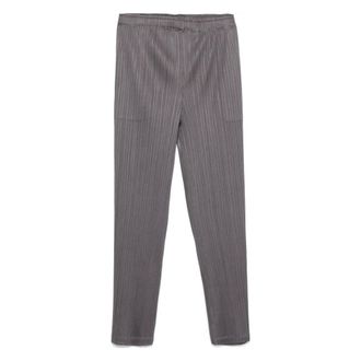 Issey Miyake Donna, Pantaloni, Grigio, 2Xl, new