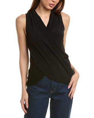Vince Camuto Draped Surplice Tank
