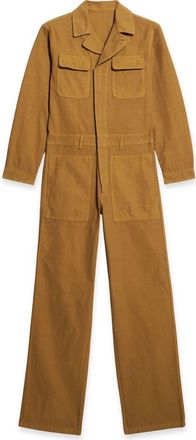 Fortela Vania Cotton Jumpsuit in Camel at Nordstrom, Size 38 Eu