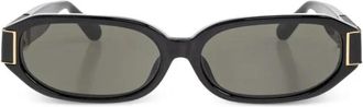 Linda Farrow Zonnebrillen - Dames - Zonnebrillen - Zwart - 59 MM - Accessoires