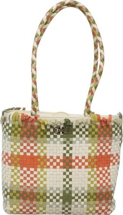 Ferragamo Gancini Shoulder Bag Leather Leather Shoulder Bag Bag (Pre-Owned)