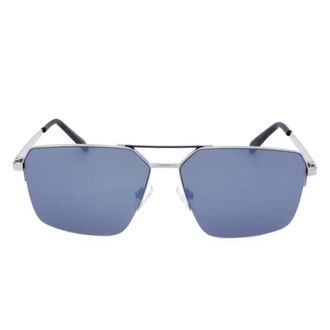 Guess Smoke Mirror Navigator Mens Sunglasses GF00043 10C 59