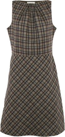 Dior Abito corto svasato - Marrone