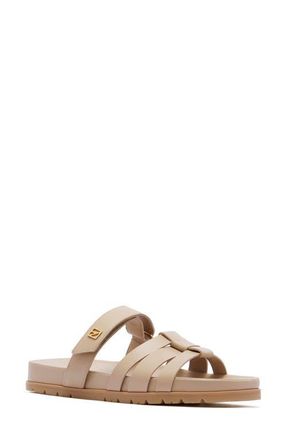 FRANKiE4 Kendall Slide Sandal in Oat Milk at Nordstrom, Size 8.5