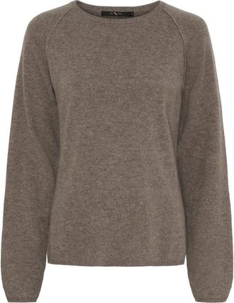 BTF-CPH Mia Cashmere Pullover - Knitwear - Mujer - Marr&oacute;n - 2XL
