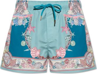 Versace Uomo, Costumi da bagno, Blu, 2Xl, new