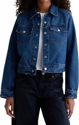 AG - Adriano Goldschmied Molly Trucker Jacket In Denali