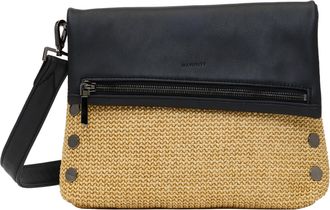 Hammitt Hammitt VIP Noir Smooth Raffia Gunmetal Med