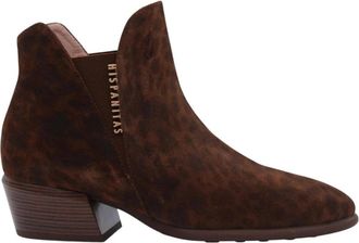 Hispanitas Stijlvolle Brixham Enkellaarsjes - Dames - Cowboylaarzen - Bruin - 38 EU - Schoenen