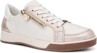 Ara Rei Low Top Sneaker in Sand/Cream/White at Nordstrom, Size 10.5