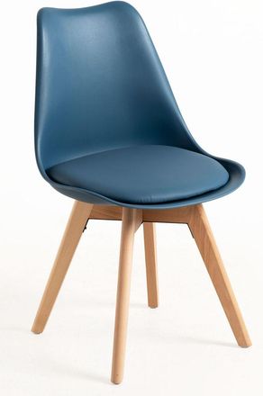 Regalos Miguel Regalos Miguel - Packs Sillas Comedor - Pack 6 Sillas Synk Basic - Azul Petr&oacute;leo