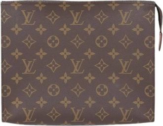 Louis Vuitton Pre-owned Clutches, female, Brown, Size: ONE SIZE Pre-owned Clutch