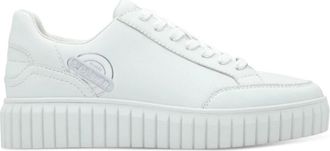 s.Oliver Witte Vetersneakers voor Vrouwen - Dames - Sneakers - Wit - 38 EU - Schoenen