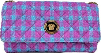 Versace Versace Wool Lurex Medium Shoulder Crossbody Womens Bag