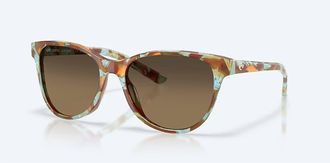 Costa Unisex Catherine Sunglasses In Cielo Ocean Tort/copper Gradient