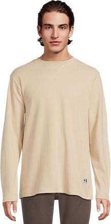Salty Crew Cast Long Sleeve Thermal Mens T Shirt Natural : 2XL, Cotton/Polyester