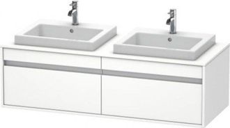 Duravit Ketho Meuble Sous-lavabo Suspendu 6797, 2 Tiroirs, - Duravit