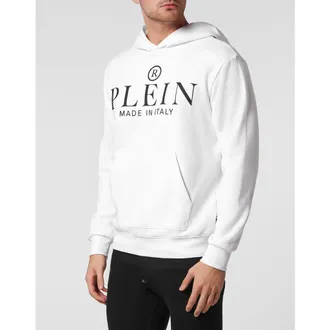 Philipp Plein Hooded Sweatshirt Men in White at Nordstrom, Size Xx-Large