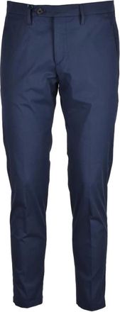 Michael Coal Pantalone - Heren - Chinos - Blauw - W30 - Katoen - Broeken