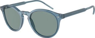 Giorgio Armani AR8211 607156 Mens Sunglasses Blue Size 52